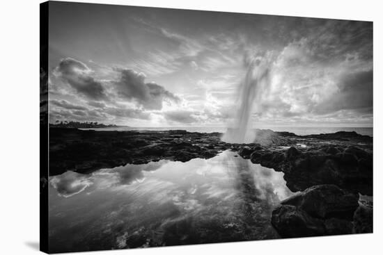 Sunrise at Spouting Horn, South Kauai-Vincent James-Stretched Canvas