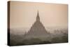 Sunrise at Sulamani Buddhist Temple, Bagan (Pagan) Ancient City, Myanmar (Burma), Asia-Matthew Williams-Ellis-Stretched Canvas