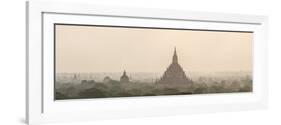 Sunrise at Sulamani Buddhist Temple, Bagan (Pagan) Ancient City, Myanmar (Burma), Asia-Matthew Williams-Ellis-Framed Photographic Print