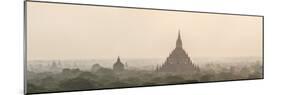 Sunrise at Sulamani Buddhist Temple, Bagan (Pagan) Ancient City, Myanmar (Burma), Asia-Matthew Williams-Ellis-Mounted Photographic Print