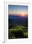 Sunrise at Tennant Mountain Area, Blue Ridge Parkway, North Carolina-Howie Garber-Framed Photographic Print