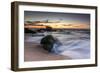 Sunrise at the Beach-A Periam Photography-Framed Photographic Print