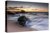 Sunrise at the Beach-A Periam Photography-Stretched Canvas