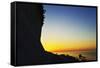 Sunrise at the Chalk Cliffs-Jochen Schlenker-Framed Stretched Canvas