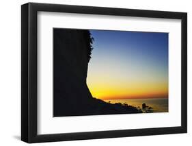 Sunrise at the Chalk Cliffs-Jochen Schlenker-Framed Photographic Print