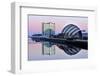 Sunrise at the Clyde Auditorium (The Armadillo), Glasgow, Scotland, United Kingdom, Europe-Karen Deakin-Framed Photographic Print