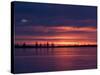 Sunrise at the Lake Near Churchill, Hudson Bay, Manitoba, Canada-Thorsten Milse-Stretched Canvas