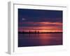 Sunrise at the Lake Near Churchill, Hudson Bay, Manitoba, Canada-Thorsten Milse-Framed Photographic Print