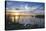 Sunrise at the Lake Neusiedl at Purbach, Burgenland, Austria, Europe-Gerhard Wild-Stretched Canvas