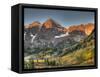 Sunrise at the Maroon-Bells in Colorado's Maroon Bells-Snowmass Wilderness Area-Kyle Hammons-Framed Stretched Canvas