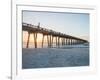 Sunrise at the Pier in Pensacola-The Speedy Butterfly-Framed Photographic Print