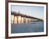 Sunrise at the Pier in Pensacola-The Speedy Butterfly-Framed Photographic Print