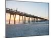 Sunrise at the Pier in Pensacola-The Speedy Butterfly-Mounted Premium Photographic Print