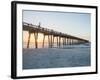 Sunrise at the Pier in Pensacola-The Speedy Butterfly-Framed Photographic Print