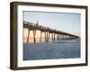 Sunrise at the Pier in Pensacola-The Speedy Butterfly-Framed Photographic Print