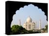 Sunrise at the Taj Mahal, Agra, India-Bill Bachmann-Stretched Canvas