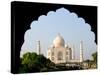 Sunrise at the Taj Mahal, Agra, India-Bill Bachmann-Stretched Canvas