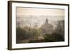 Sunrise at the Temples of Bagan (Pagan), Myanmar (Burma), Asia-Matthew Williams-Ellis-Framed Photographic Print