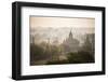 Sunrise at the Temples of Bagan (Pagan), Myanmar (Burma), Asia-Matthew Williams-Ellis-Framed Photographic Print