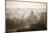 Sunrise at the Temples of Bagan (Pagan), Myanmar (Burma), Asia-Matthew Williams-Ellis-Mounted Photographic Print