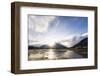 Sunrise at the Vermilion Lakes, Banff National Park, UNESCO World Heritage Site, Canadian Rockies, -JIA HE-Framed Photographic Print