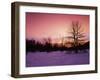 Sunrise at Thorton Gap, Shenandoah National Park, Virginia, USA-Charles Gurche-Framed Photographic Print