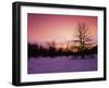 Sunrise at Thorton Gap, Shenandoah National Park, Virginia, USA-Charles Gurche-Framed Photographic Print