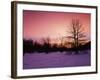 Sunrise at Thorton Gap, Shenandoah National Park, Virginia, USA-Charles Gurche-Framed Photographic Print