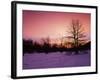 Sunrise at Thorton Gap, Shenandoah National Park, Virginia, USA-Charles Gurche-Framed Photographic Print