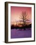 Sunrise at Thorton Gap, Shenandoah National Park, Virginia, USA-Charles Gurche-Framed Photographic Print