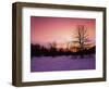 Sunrise at Thorton Gap, Shenandoah National Park, Virginia, USA-Charles Gurche-Framed Photographic Print