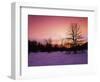 Sunrise at Thorton Gap, Shenandoah National Park, Virginia, USA-Charles Gurche-Framed Photographic Print