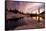 Sunrise at Tipsoo Lakes and Mount Rainier-Craig Tuttle-Framed Stretched Canvas