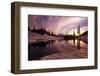 Sunrise at Tipsoo Lakes and Mount Rainier-Craig Tuttle-Framed Photographic Print