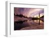 Sunrise at Tipsoo Lakes and Mount Rainier-Craig Tuttle-Framed Photographic Print