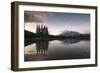 Sunrise at Two Jack Lake with Mount Rundle on the horizon, Banff National Park, Canada-Jon Reaves-Framed Photographic Print