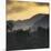 Sunrise at Ubatuba with Mountains in the Background-Alex Saberi-Mounted Photographic Print