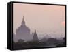 Sunrise, Bagan (Pagan), Myanmar (Burma), Asia-Jochen Schlenker-Framed Stretched Canvas