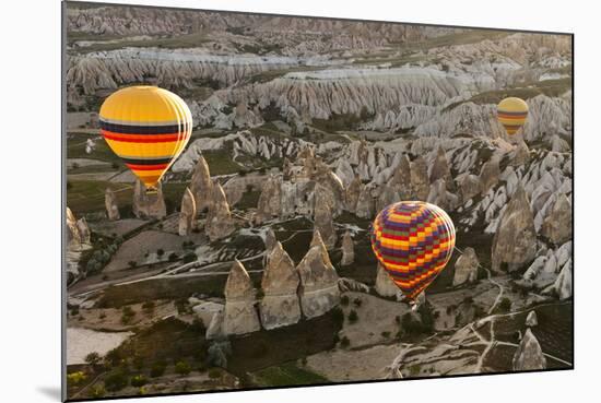 Sunrise Balloon Flight, Cappadocia, Turkey-Matt Freedman-Mounted Photographic Print