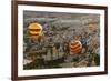 Sunrise Balloon Flight, Cappadocia, Turkey-Matt Freedman-Framed Photographic Print