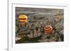 Sunrise Balloon Flight, Cappadocia, Turkey-Matt Freedman-Framed Photographic Print