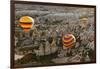 Sunrise Balloon Flight, Cappadocia, Turkey-Matt Freedman-Framed Photographic Print