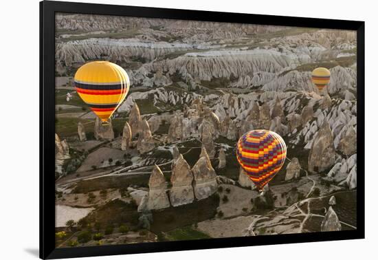 Sunrise Balloon Flight, Cappadocia, Turkey-Matt Freedman-Framed Photographic Print