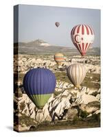 Sunrise Balloon Flight, Cappadocia, Turkey-Matt Freedman-Stretched Canvas