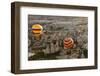 Sunrise Balloon Flight, Cappadocia, Turkey-Matt Freedman-Framed Premium Photographic Print