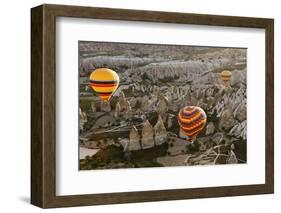 Sunrise Balloon Flight, Cappadocia, Turkey-Matt Freedman-Framed Premium Photographic Print