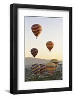 Sunrise Balloon Flight, Cappadocia, Turkey-Matt Freedman-Framed Photographic Print