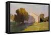 Sunrise Barn-Carol Strock Wasson-Framed Stretched Canvas