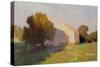 Sunrise Barn-Carol Strock Wasson-Stretched Canvas