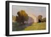 Sunrise Barn-Carol Strock Wasson-Framed Art Print